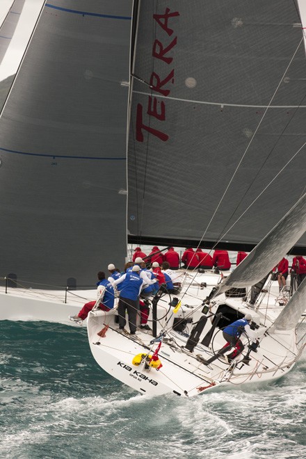 SAILING - Audi Hamilton Island Race Week 2012 - Hamilton Island, QLD - 17-25 August 2012<br />
<br />
KIA KAHA &copy;  Andrea Francolini / Audi http://www.afrancolini.com